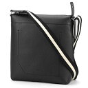 バリー ショルダーバッグ BALLY POOLEY-SM-30 バッグ トレインスポッテイング TRAINSPOTTING POLEY SM メンズ BLACK ブラック 黒 斜め掛け スクエア ステッチ バイカラー スマート スタイリッシュ ビジネス【 送料無料】