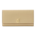 バーバリー 長財布 BURBERRY 8018939 A7026 財布 ハードウェアグレイニー TB HARDWARE GRAINY レディース ARCHIVE BEIGE(アーカイブベージュ) ベージュ