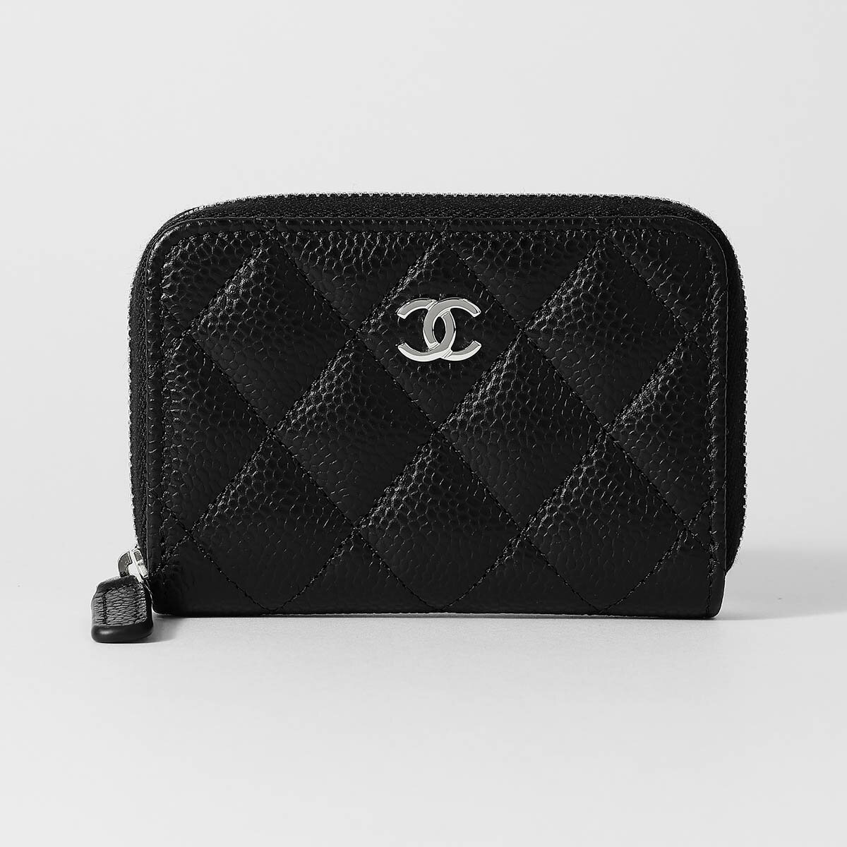 【10,000円OFFクーポン対象★ブラックフライデー】シャネル コインケース CHANEL キャビアスキン CHANEL COIN CASE レディース ブラック 黒