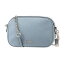 コーチ アウトレット ショルダーバッグ COACH OUTLET F25922 SVPQ バッグ ペブルドレザー Pebble leather イスラ チェーン クロスボディ レディース POOL(プール) ライトブルー 水色 クリスマス メタルロゴ コンパクト エレガント【 ファクトリー 正規 アウトレット 送