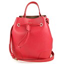 フルラ ショルダーバッグ FURLA BEH3 B30 793933 バッグ ステイシー STACY S ドローストリングバッグ レディース RUBY(ルビー) レッド 赤 バケツ型 ポーチ付 型押し エレガント フェミニン【 送料無料】