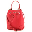 フルラ ショルダーバッグ FURLA BFG8 B30 884834 バッグ ステイシー STACY MINI ドローストリングバッグ レディース RUBY(ルビー) レッド 赤 バケツ型 型押し コンパクト エレガント フェミニン【 送料無料】