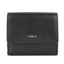 【最大1万円OFFクーポン★5/23(月)まで】フルラ 2つ折り財布 バビロン PCY8UNO B30000 1007 O6000 レディース ブラック 黒【送料無料】