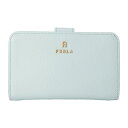 【最大5000円OFFクーポン★3/28(火)まで】フルラ 2つ折り財布 FURLA WP00314-BX1805-1933S-1-007 カメリア レディース ライトブルー 水色/マルチ