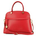 フルラ ハンドバッグ FURLA BFK9 ARE 793805 バッグ パイパー PIPER M DOME レディース RUBY(ルビー) レッド 赤 2WAY ショルダーバッグ ロックチャーム 上品 エレガント【 送料無料】