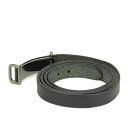 【訳ありアウトレット】エルメス ブレスレット HERMES アクセサリー アピ2 MM ロング レディース ブラック 黒 レザー ガンメタル【送料無料】