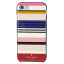 ケイトスペード iPhone7 スマートフォンケース kate spade 8ARU1816 974 ブランド小物 アイフォンケース IPHONE CASES BERBER STRIPE iPhone7 レディース MILTI マルチ バーバー ストライプ スマホケース アイフォン7 キュート フェミニン【 ケートスペード 送料無料