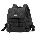 ケイトスペード リュックサック kate spade PXRU7105 001 バッグ リッジストリート RIDGE STREET MATTY マティー レディース BLACK ブラック 黒 キルティング メタルロゴ 上品 エレガント【 ケートスペード 送料無料】