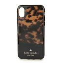 ケイトスペード iPhone X スマートフォンケース kate spade 8ARU2976 974 ブランド小物 アイフォンケース IPHONE CASES TORTOISE SHELL レディース MULTI ブラウン系 クリスマス べっ甲風 アイフォンX スマホケース アイフォーンケース【 ケートスペード 送料無料】