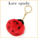 ケイトスペード キーホルダー kate spade 1KRU0207 600 ブランド小物 ケイトスペード キーフォブス KATE SPADE KEY FOBS LADY BUG POM POM レディース RED レッド 赤 てんとう虫モチーフ ポンポン チャーム キュート【 ケートスペード 送料無料】