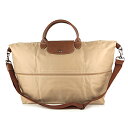 ロンシャン ボストンバッグ LONGCHAMP 1911 089 841 バッグ ル・プリアージュ LE PLIAGE TRAVEL BAG レディース BEIGE ベージュ 2WAY 拡張式 トラベル【 送料無料】