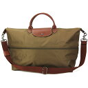 【最大1000円OFFクーポン配布中】ロンシャン ボストンバッグ LONGCHAMP 1911 089 A23 バッグ ル・プリアージュ LE PLIAGE TRAVEL BAG レディース KHAKI カーキ 2WAY 拡張式 トラベル【 送料無料】