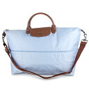 ロンシャン ボストンバッグ LONGCHAMP 1911 089 A30 バッグ ル・プリアージュ LE PLIAGE TRAVEL BAG レディース BRUME(ブリューム) ライトブルー 2WAY 拡張式 トラベル【 送料無料】