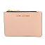 マークジェイコブス コインケース MARC JACOBS M0013707 697 財布 サフィアノ SAFFIANO メタル レター トップ ジップ マルチ ウォレット レディース ROSE MULTI ライトピンク/ベージュ/ワインレッド カード パス キーケース スタイリッシュ【 送料無料】