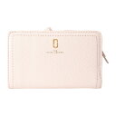 【最大2000円OFFクーポン配布中★10/26(月)14:00まで】マークジェイコブス 2つ折り財布 MARC JACOBS M0015120 694 財布 ザ ソフトショット THE SOFTSHOT コンパクト ウォレット レディース PINK TUTU(ピンクチュチュ) ペールピンク【 送料無料】