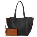 マークジェイコブス トートバッグ MARC JACOBS M0008126 993 バッグ ウィングマン WINGMAN ショッピング レディース BLACK MULTI/COGNAC(コニャック) ブラック 黒/ブラウン 茶 リベット ロゴ ポーチ付 シンプル スタイリッシュ【 送料無料】
