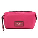 マークジェイコブス ポーチ MARC JACOBS M0008303 655 ブランド小物 ナイロン バイカー NYLON BIKER コスメティック ランドスケープ ポーチ レディース RASPBERRY(ラズベリー) ピンク系 ロゴプレート 軽量 シンプル カジュアル【 送料無料】