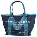 マークジェイコブス トートバッグ MARC JACOBS M0011124 423 バッグ ニューロゴトート NEW LOGO TOTE デニム スモールトート レディース DENIM MULTI(デニム マルチ) ブルー系 青 デニム イニシャル A4収納可 カジュアル デイリー レジャー【 送料無料】
