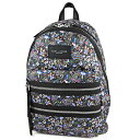 マークジェイコブス リュックサック MARC JACOBS M0011210 501 バッグ ガーデン ペイズリー プリント バイカー GARDEN PAISLEY PRINTED BIKER バックパック レディース PURPLE MULTI マルチ 総柄 軽量 ロゴプレート カジュアル フェミニン【 送料無料】