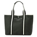 マークジェイコブス トートバッグ MARC JACOBS M0012008 001 バッグ コーティングキャンバス COATED CANVAS ユニセックス BLACK ブラック 黒 ロゴ メンズ A4収納可 シンプル スタイリッシュ【 送料無料】