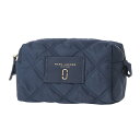 マークジェイコブス ポーチ MARC JACOBS M0012158 415 ブランド小物 ナイロン ノット NYLON KNOT ラージ コスメティック レディース MIDNIGHT BLUE(ミッドナイトブルー) ネイビー キルティング ダブルJ シンプル スタイリッシュ【 送料無料】