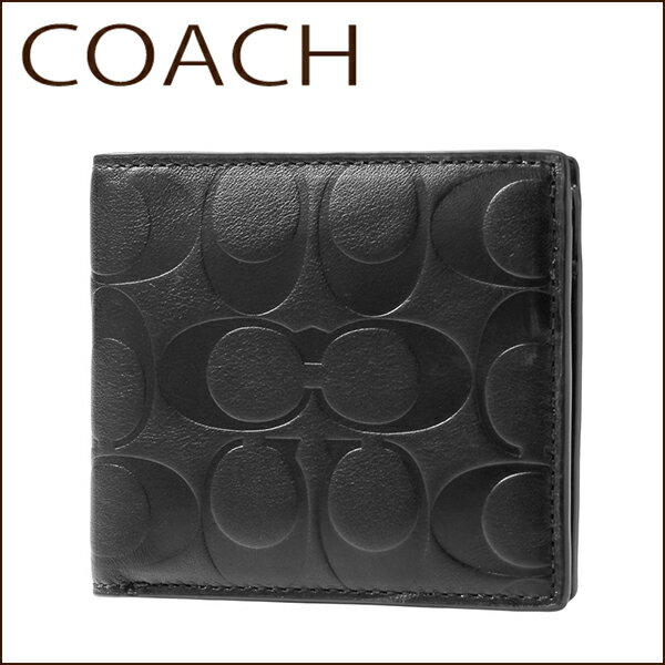 コーチ アウトレット 2つ折り財布 COACH OUTLET F75005 BLK 財布 …...:brstring:10032498