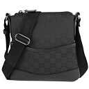 グッチ ショルダーバッグ GUCCI 374416 G1XCR 1000 バッグ 【アウトレット】 GGナイロン GG NYLON メッセンジャーバッグ メンズ BLACK ブラック 黒 スクエア モノグラム スタイリッシュ カジュアル【 送料無料】