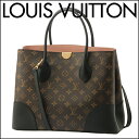 ルイヴィトン トートバッグ Louis Vuitton M41595 バッグ モノグラム MONOGRAM フランドリン レディース NOIR(ノワール) ブラウン 茶/ ブラック 黒 ロゴプレート 2WAY エレガント フェミニン【 ルイ・ヴィトン ビトン 送料無料】