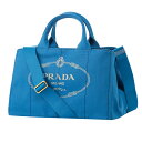 プラダ トートバッグ PRADA 1BG642 ZKI F0013 バッグ カナパ CANAPA SHOPPING レディース AZZURRO(アズーロ) ブルー 青 カナパ プリントロゴ トライアングル 2WAY エレガント シンプル【 送料無料】