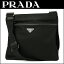 プラダ ショルダーバッグ PRADA 2VH053 064 F0002 バッグ テスート サフィアーノ TESSUTO SAFFIANO ユニセックス NERO(ネロ) ブラック 黒 トライアングル ロゴ シンプル 上品【 送料無料】