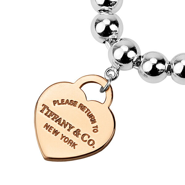 ティファニー ブレスレット TIFFANY 30929209 アクセサリー リターン トゥ ティファニー RETURN TO TIFFANY ビーズ ブレスレット レディース SILVER/ ROSE GOLD シルバー/ローズゴールド ハート バイカラー エレガント フェミニン【 Tiffany&Co 送料無料】