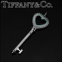ティファニー ネックレス TIFFANY 27340628 アクセサリー ティファニーキー TIFFANY KEY ビーズハートキー ペンダント BEADED HEART KEY レディース シルバー ティファニーブルー エナメル フィニッシュ 鍵 ハート【Tiffany&Co 送料無料】