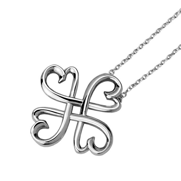 ティファニー ネックレス TIFFANY 33914679 アクセサリー パロマ・ピカソ PALOMA PICASSO ラッキー ラビング ハート ペンダント レディース SILVER シルバー 銀 ハート クローバー エレガント フェミニン【 Tiffany&Co 送料無料】