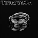 ティファニー リング TIFFANY アクセサリー 1837 インターロッキングサークルリング interlocking circles ring レディース スターリング シルバー sterling silver 2連リング ペアリングOK 指輪【 Tiffany&Co 送料無料】