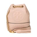 【最大3000円OFFクーポン配布中★2/26(水)14:00まで】トリーバーチ ショルダーバッグ TORY BURCH 49321 652 バッグ フレミング FLEMING MINI BUCKET BAG レディース SHELL PINK ピンク 淡いピンク【 送料無料】