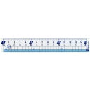 RF はし0(ゼロ)メモリ直定規 15cm APJ72 - 送料無料※600円以上 メール便発送