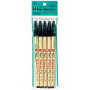 寺西化学 ラッションペンNO.300 5本パック黒 M300-T1-5P - 送料無料※600円以上 メール便発送