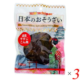 【5/5(日)限定！楽天カードでポイント8倍！】レトルト おかず お惣菜 日本のおそうざい 国産牛すじこん煮 120g 3個セット <strong>内野屋</strong>