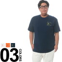 大きいサイズ メンズ Cheater Five (チーターファイブ) 綿100％ かすれクラックプリント インディアン クルーネック 半袖 Tシャツ [3L 4L 5L 6L 相当] サカゼン BIG SIZE カジュアル トップス コットン tシャツ