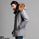 10%offクーポン配布中■PYRENEX (ピレネックス) ファーフード フルジップ ダウン ジャケット ANNECY GRAYブランド メンズ 男性 アウター ジャケット ブルゾン ダウン 秋 冬 ダウンパーカー 防寒 フード リアルファー PNHMO019
