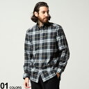 BURBERRY (バーバリー) チェック ボタンダウン 長袖 シャツブランド メンズ 男性 トップス シャツ 長袖シャツ チェックシャツ BB8048147