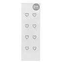 【 髪に貼る新感覚ヘアーアクセサリー 】 ティーマリアーズ ヘアージュエル ハートクリスタル 2mm ヘアアイロンで簡単にヘアージュエル【BS】