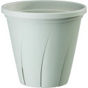 【あす楽対応・送料無料】大和プラスチック根はり鉢 8号ホワイト