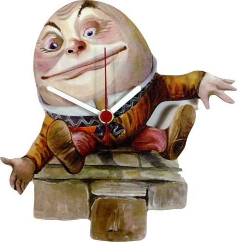 送料無料 Lark Rise Designs ラークライズ ウッド クロック Humpty Dumpty イギリス製 インテリア雑貨の専門店 オシャレ かわいい 時計 各種ギフト、父の日のプレゼントにも プチギフト 贈り物 リッチボーイ