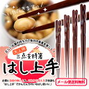 【メール便送料無料】三点支持箸/矯正箸 ■はし上手 大人用■...