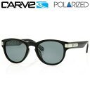 サングラス メンズ CARVE カーブ 偏光レンズ アイウェア 紫外線 UVカット スポーツ ドライブ おしゃれ CARVE Icon Black Polarized