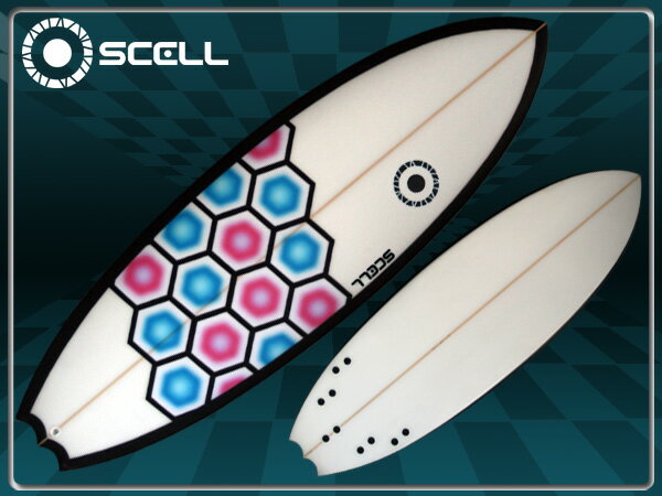 ◆激得◆ミニボード5'6 HC●MINI56サーフボード【SCELL】 サーフィン