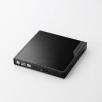 [Logitec(ロジテック)] USBポータブル外付型DVDスーパーマルチ LDR-PME8U2LBK 【TC】[ELECOM(エレコム)]