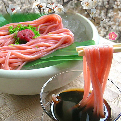 ナイナイサイズ日本一の優勝麺！ふんわり漂う梅の香りが食欲をそそる夏麺の逸品です。レビューを書いてプレゼントをGET♪紀州南高梅肉を独自の製法で麺に練り込みました！大盛 丸ざる冷し梅うどんセット5人前スープ、梅干し、丸ざる付（麺750g）【ミヤネ屋で紹介】【ナイナイサイズ優勝麺】