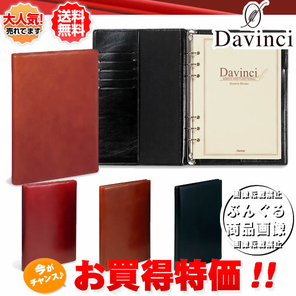 【送料無料】Davinci　ダヴィンチ　スタンダード A5サイズ スリムサイズ JDA6031 ダ・ヴィンチ　A5システム手帳（リング15mm） レイメイ藤井